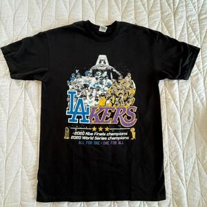 Kobe Bryant Tribute Memorial Lakers LA Dodgers‎ 2020 Champs shirt, Rare
